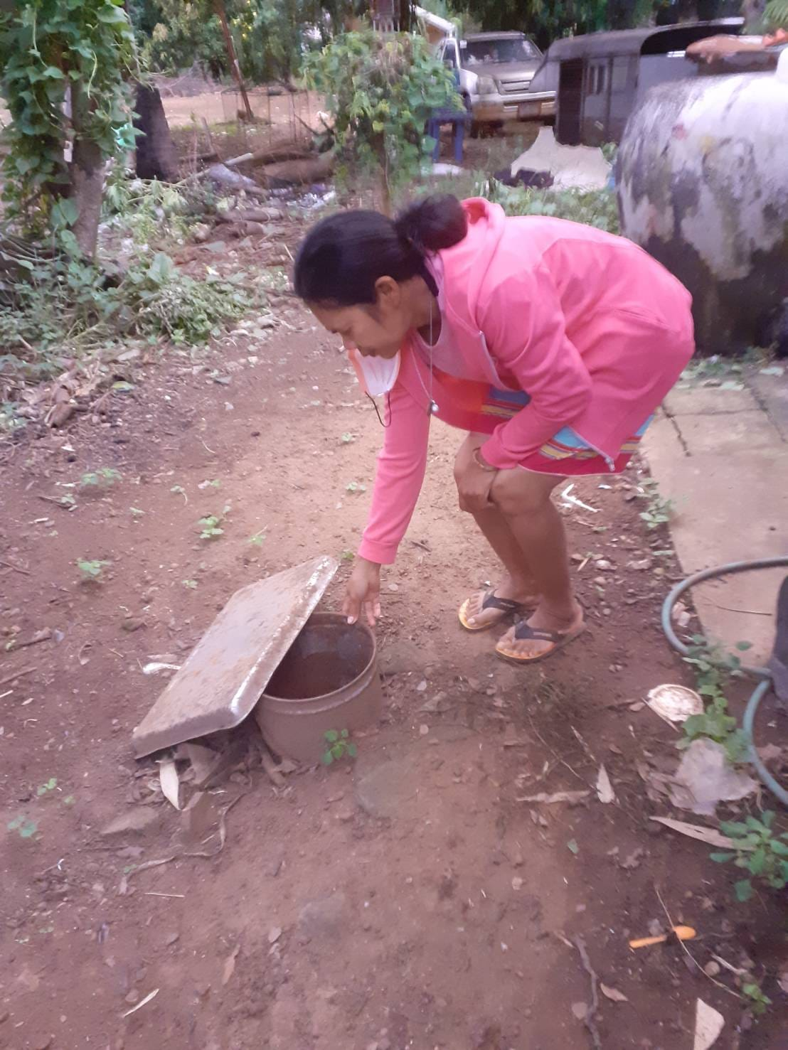 มีการประชาสัมพันธ์เเละยกย่องผู้จัดทำถังขยะเปียกลดโลกร้อน