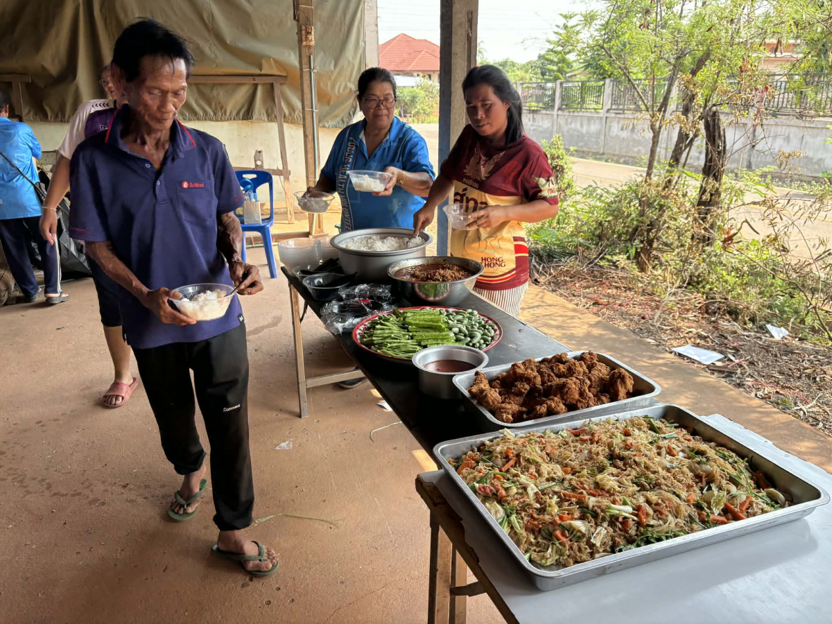 โครงการพระราชดำริด้านสาธารณสุข   โครงการสืบสานพระราชปณิธานสมเด็จย่า ต้านภัยมะเร็งเต้านม   บ้านซับระวิง หมู่ที่ 2